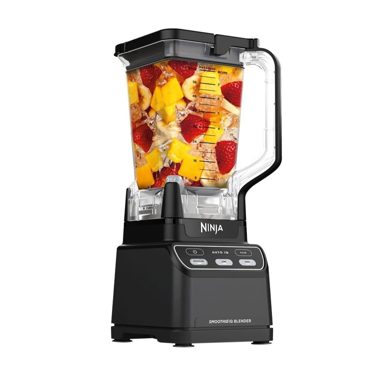 Ninja Smoothieiq Blender With 1400 Peak Watts 72-Oz. Pitcher And Auto-Iq